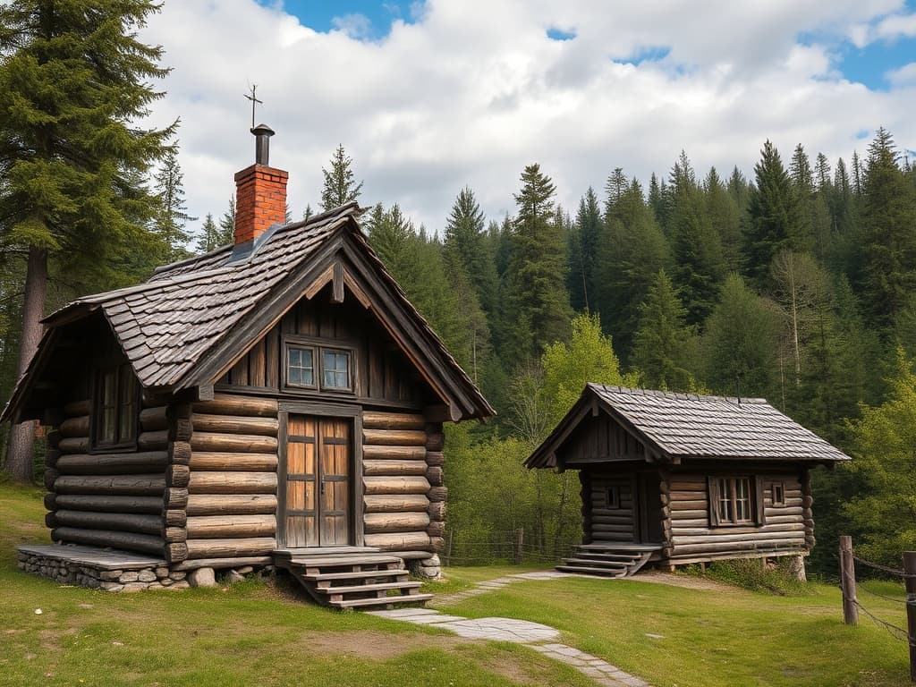 Русская баня и природа, Псков